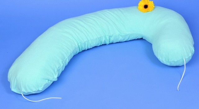 Elefant kojící polštář 190x30 zelený