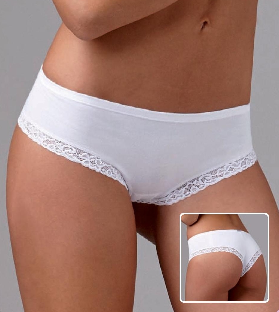 LovelyGirl kalhotky 3995 bílé