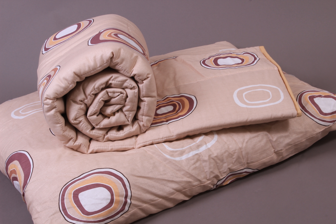 Standard přikrývka a polštář 135x195 + 70x90 béžová