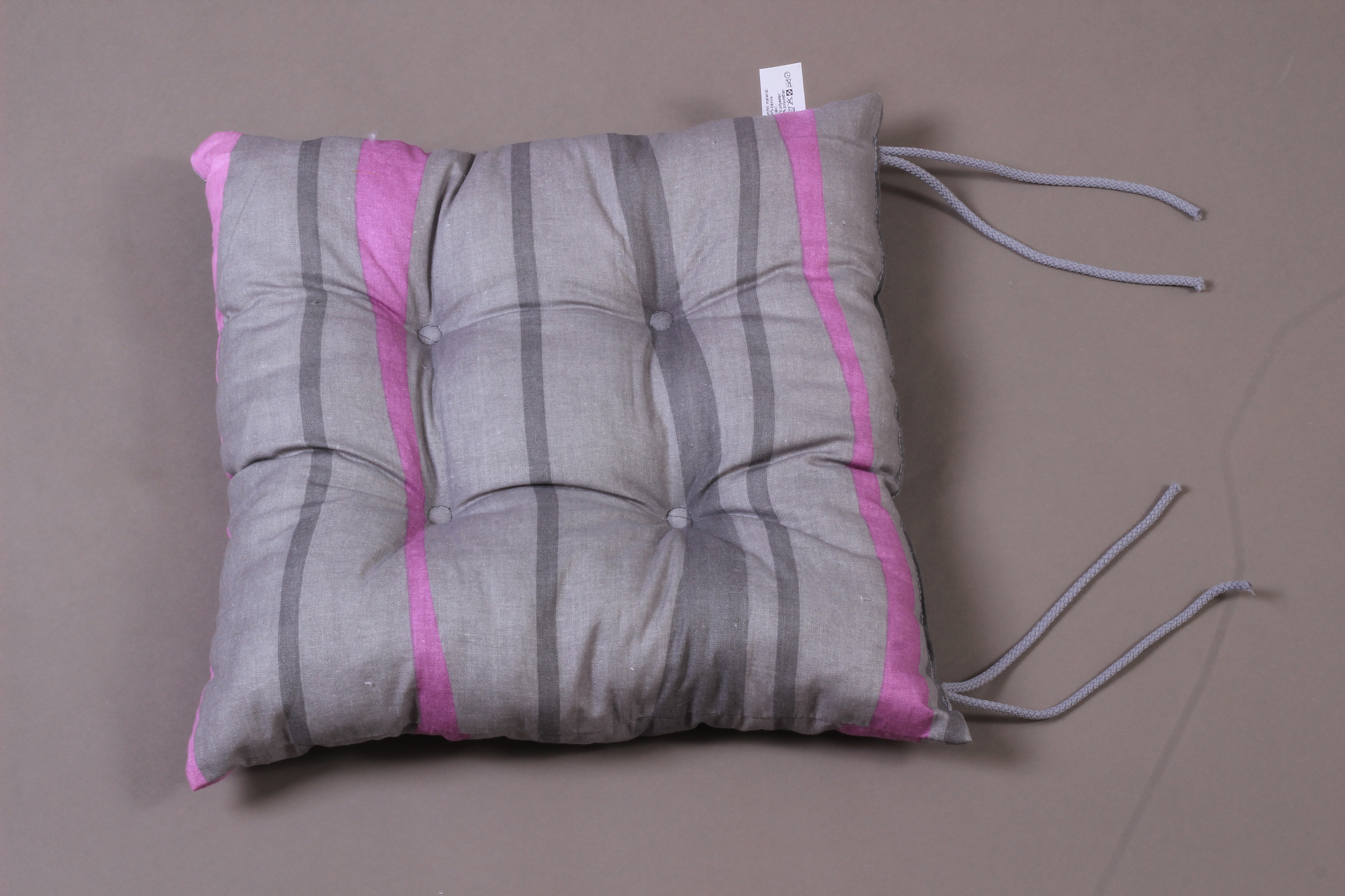 Optimum sedák 38x38 šedivý