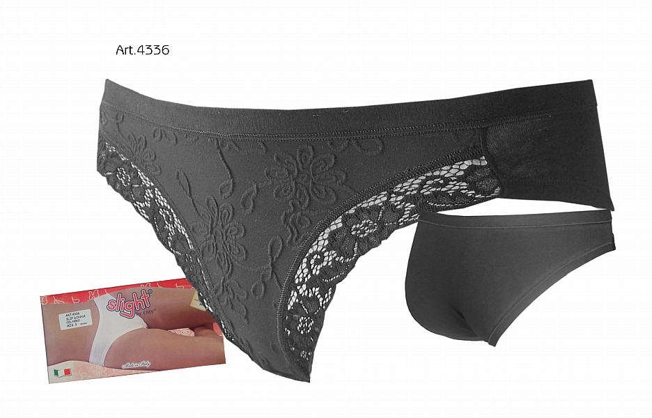  LovelyGirl kalhotky 4336 černé