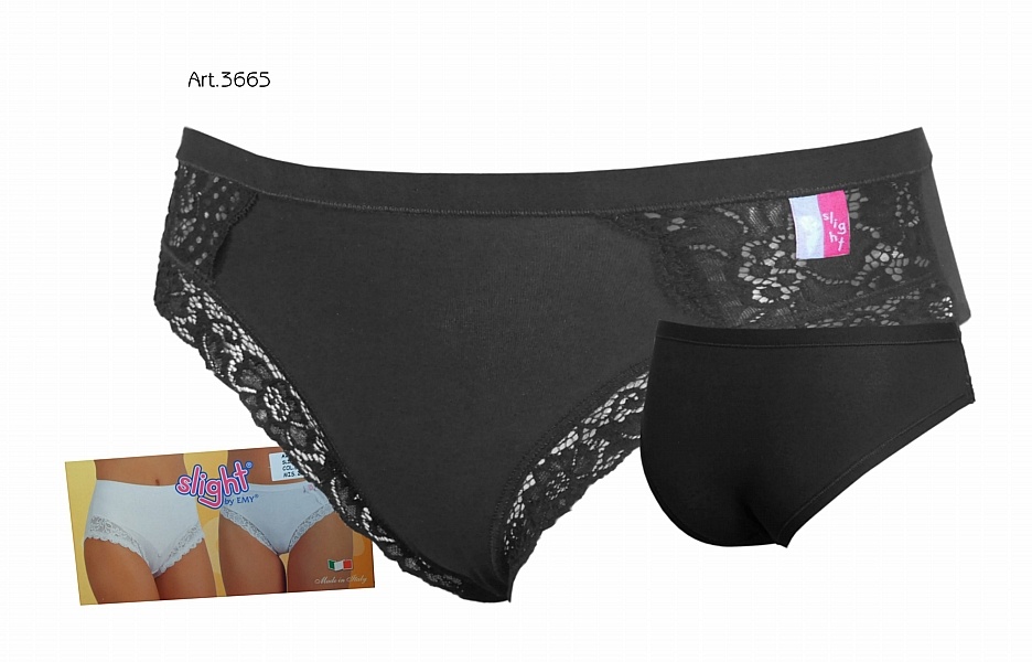 LovelyGirl kalhotky 3665 černé